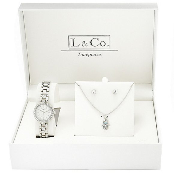 L and Co Timepieces Quartz Watch Set NIB